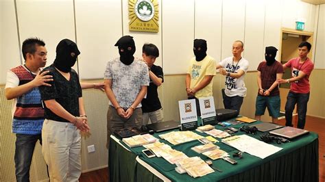 illegal gambling ring.